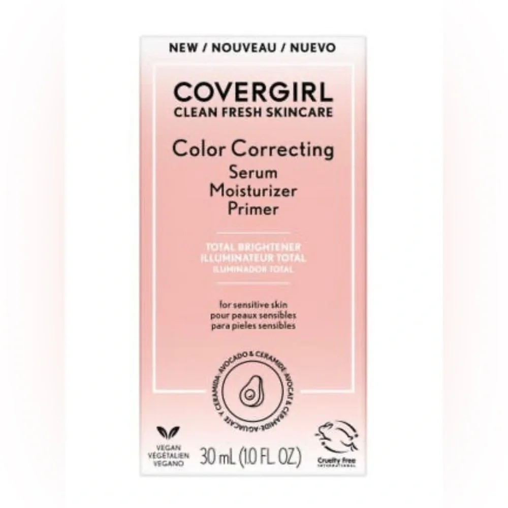 COVERGIRL Color Correcting Serum Primer -110-Total Illuminator-Light Skin Tones